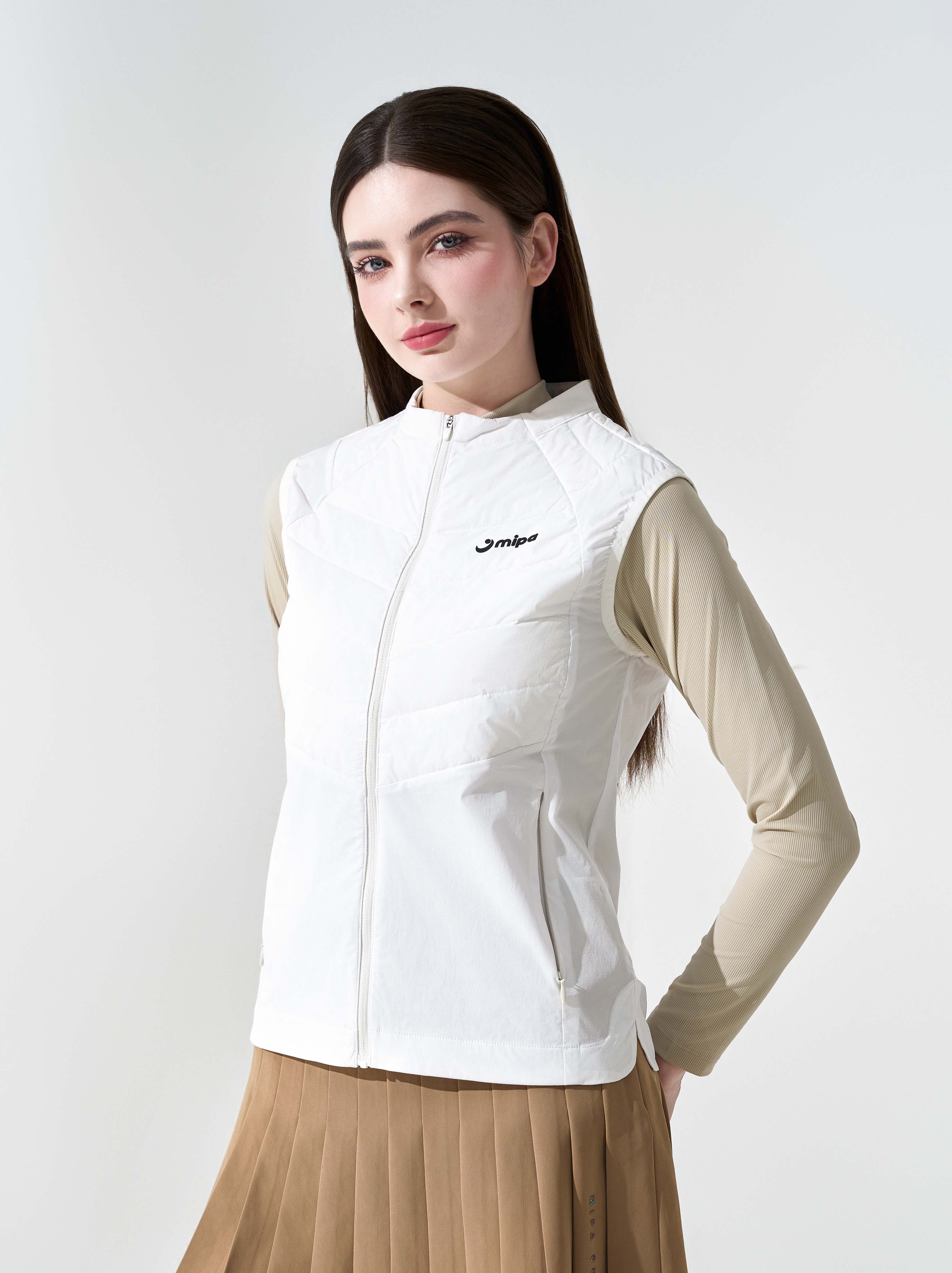 Madison Vest - White