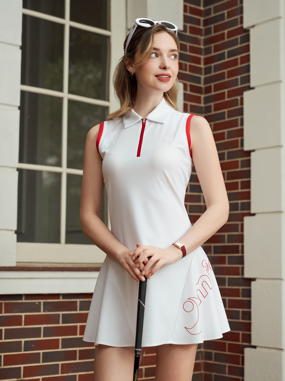 Eunice Dress - White