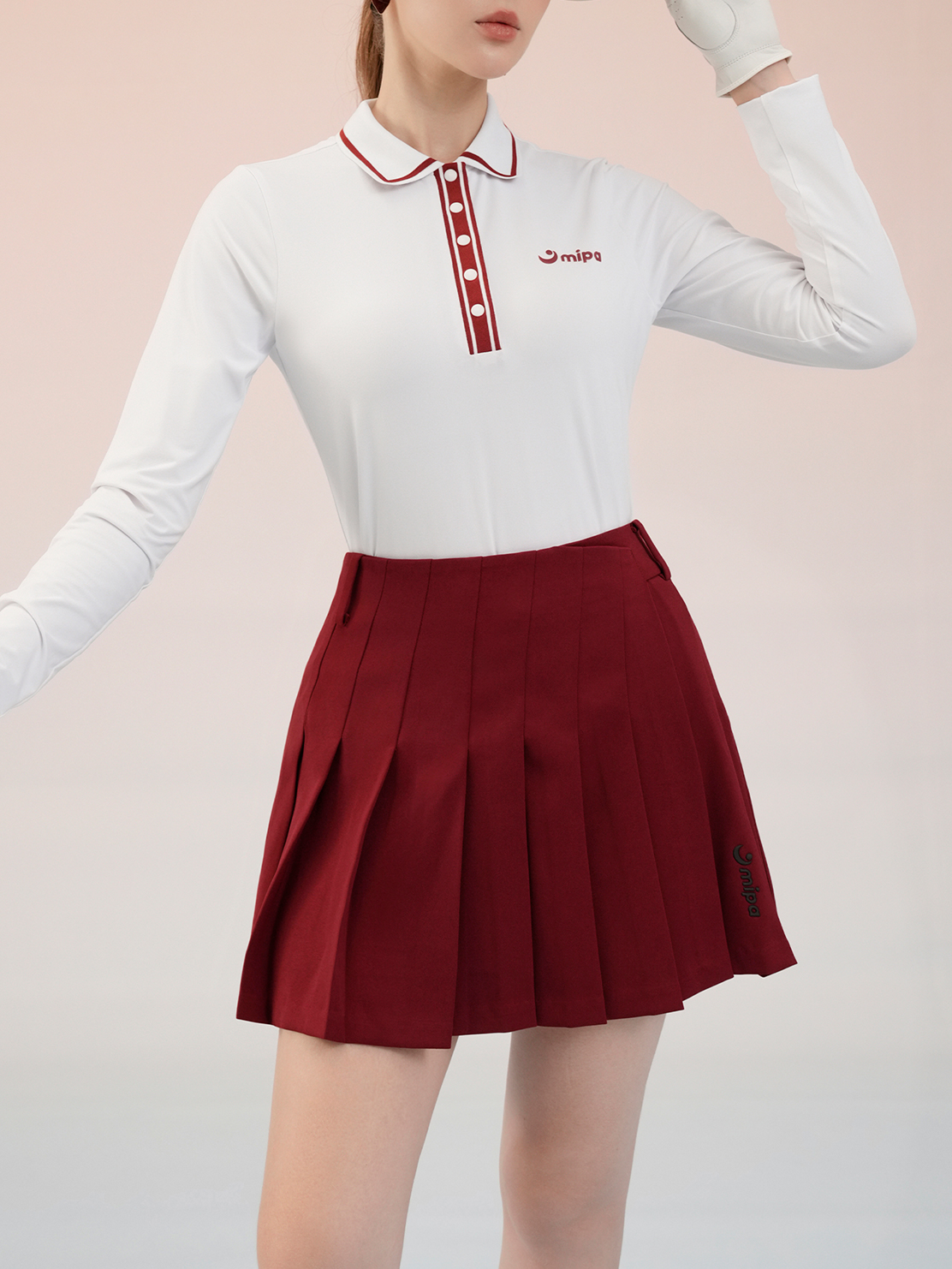 Paige Skirt - Red