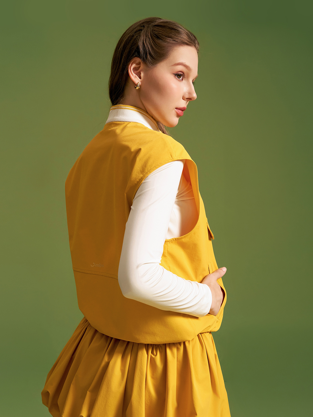 Mia Top - Yellow