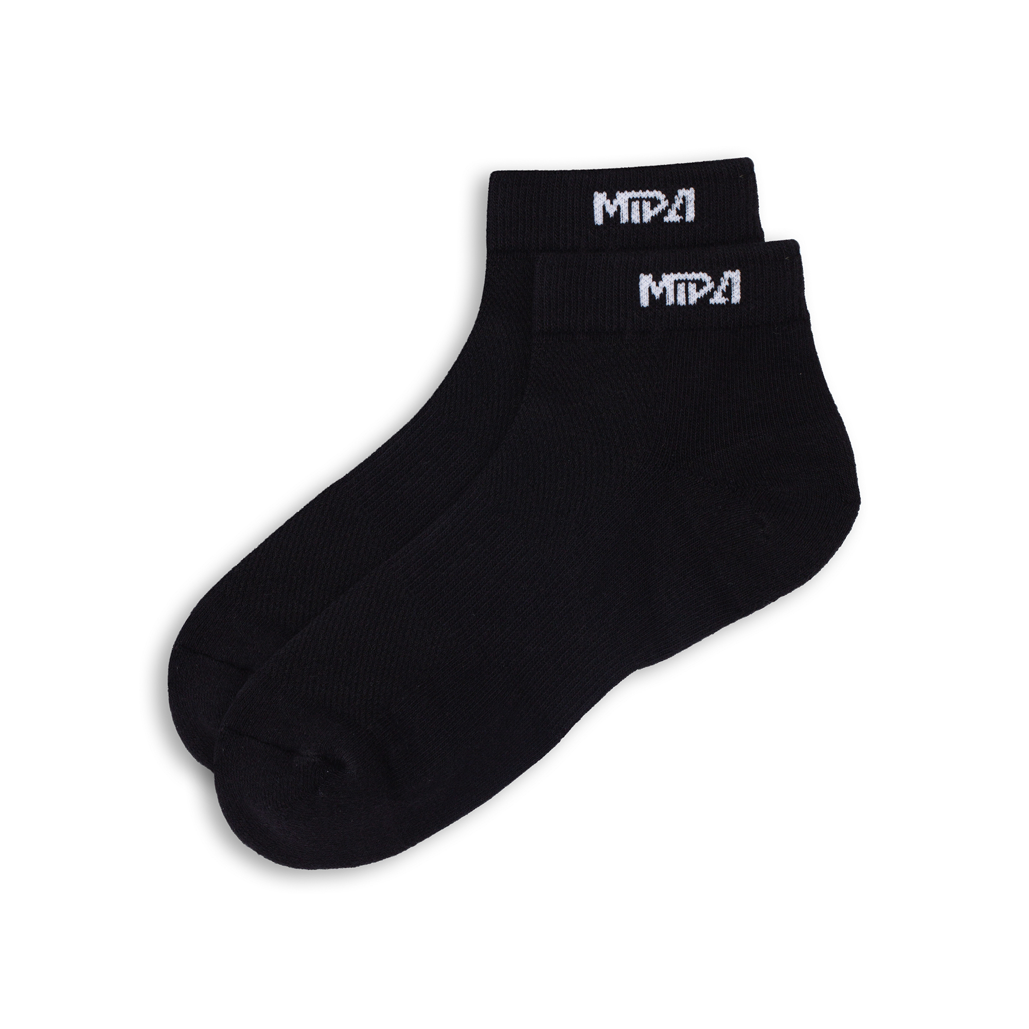 Short Neck Socks - Black