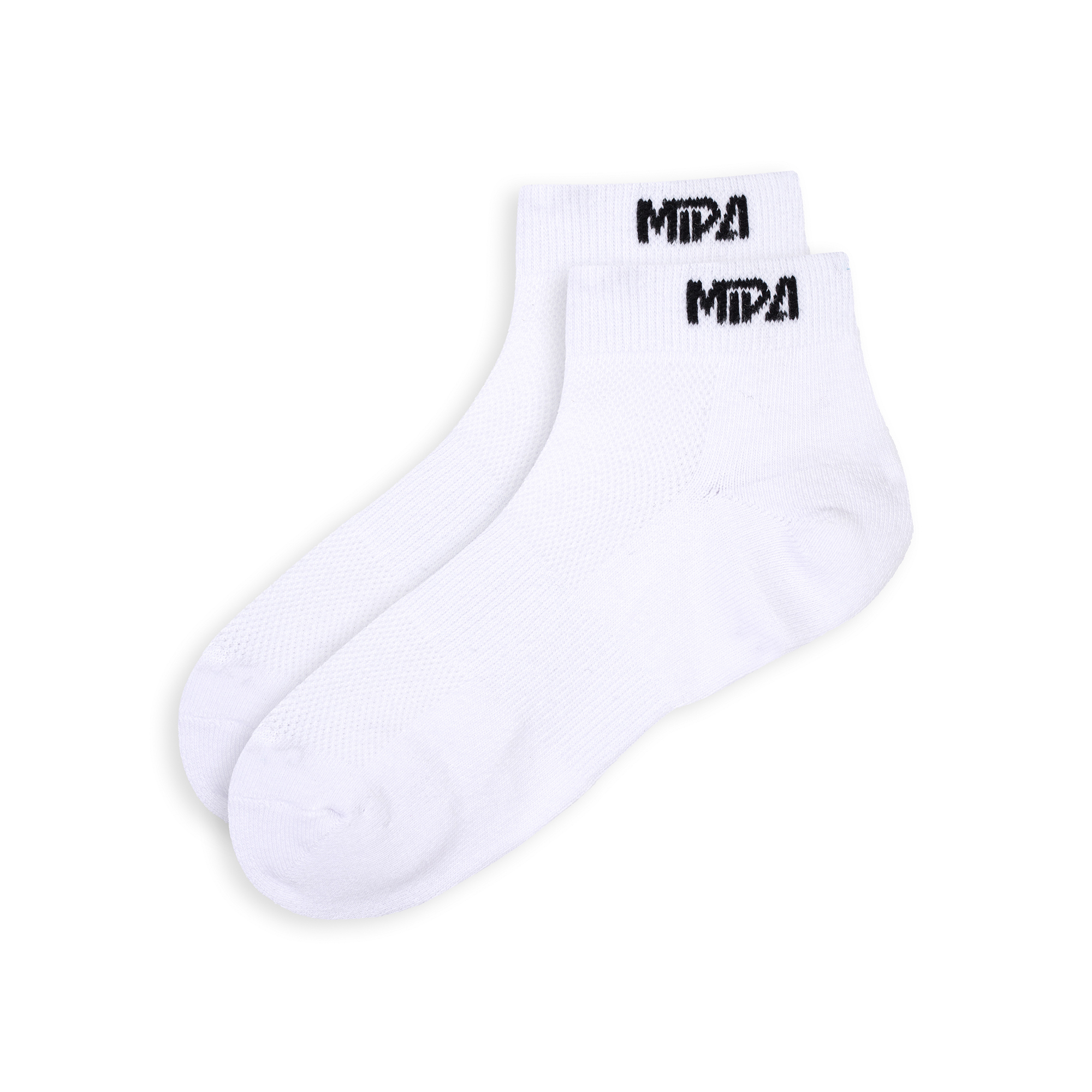 Short Neck Socks - White