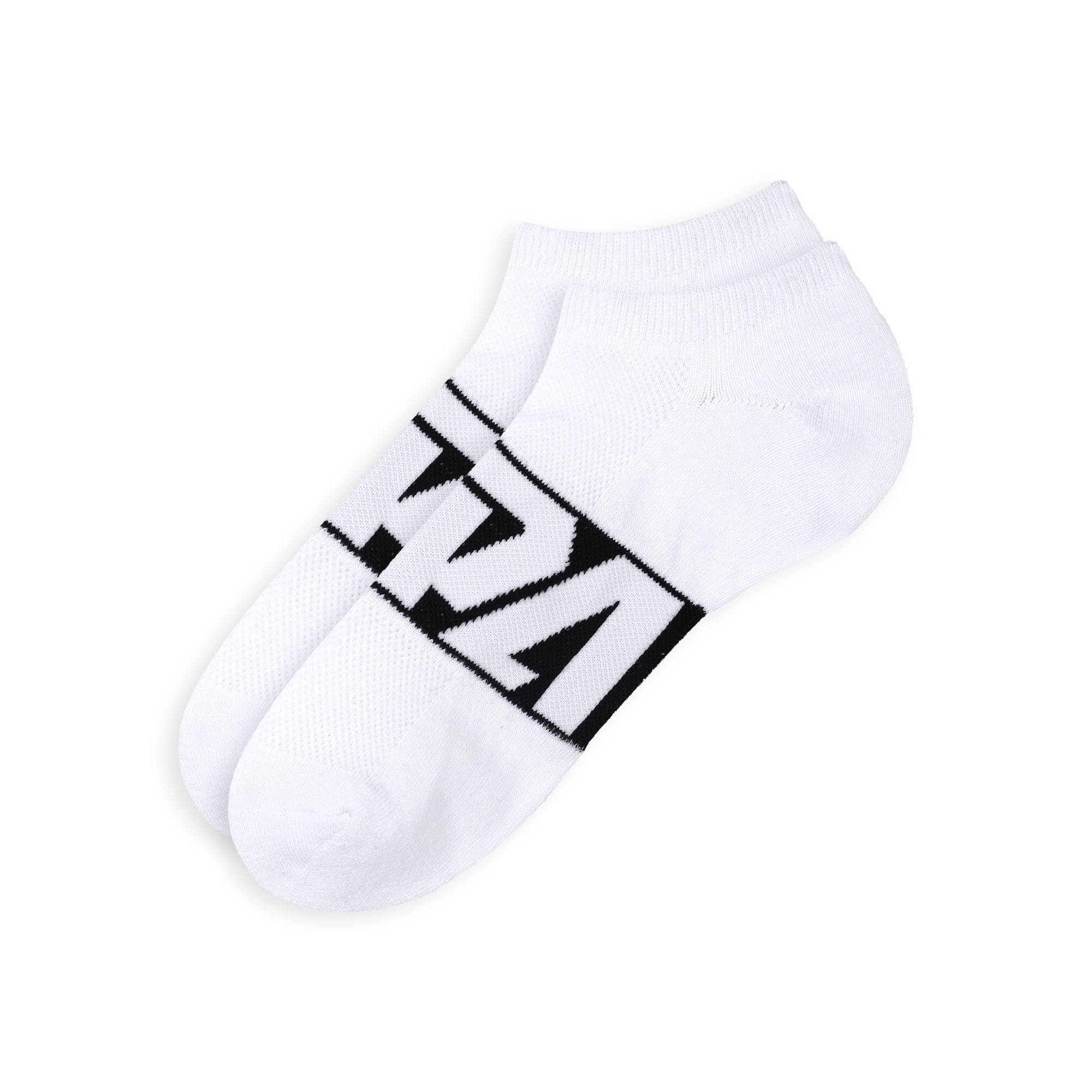 Short neck Socks Men - White