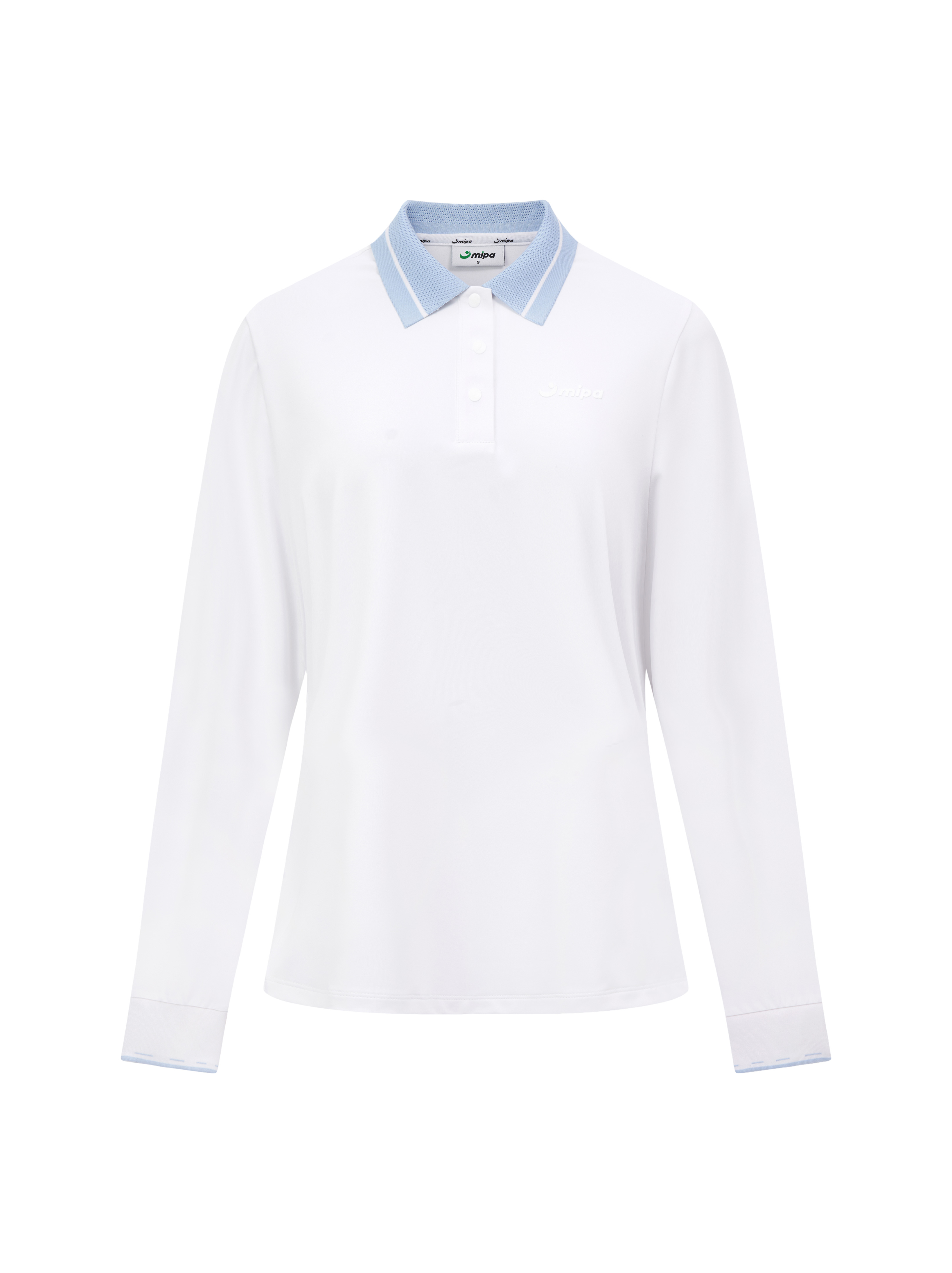 Leilani Top - White Blue