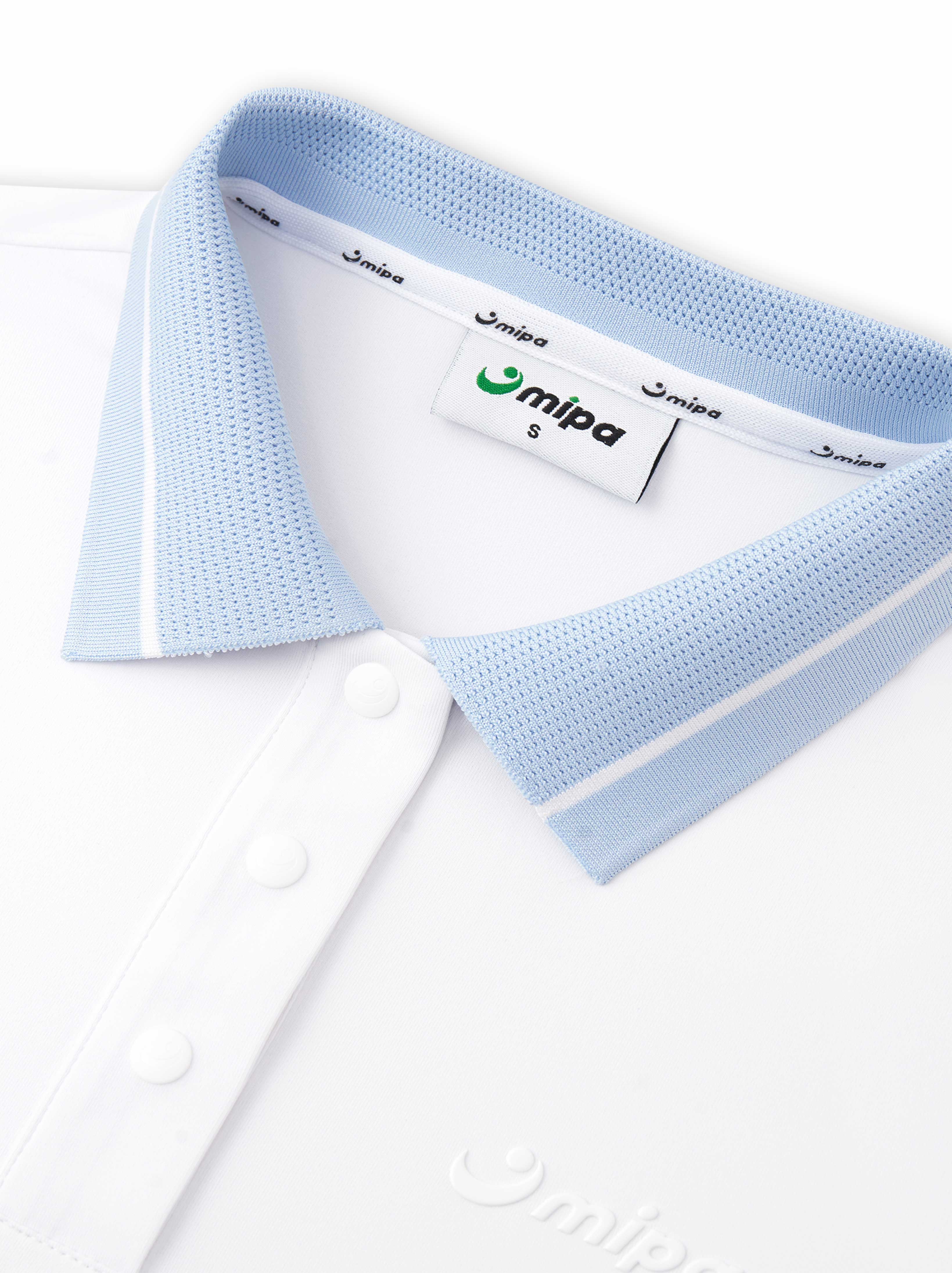 Leilani Top - White Blue