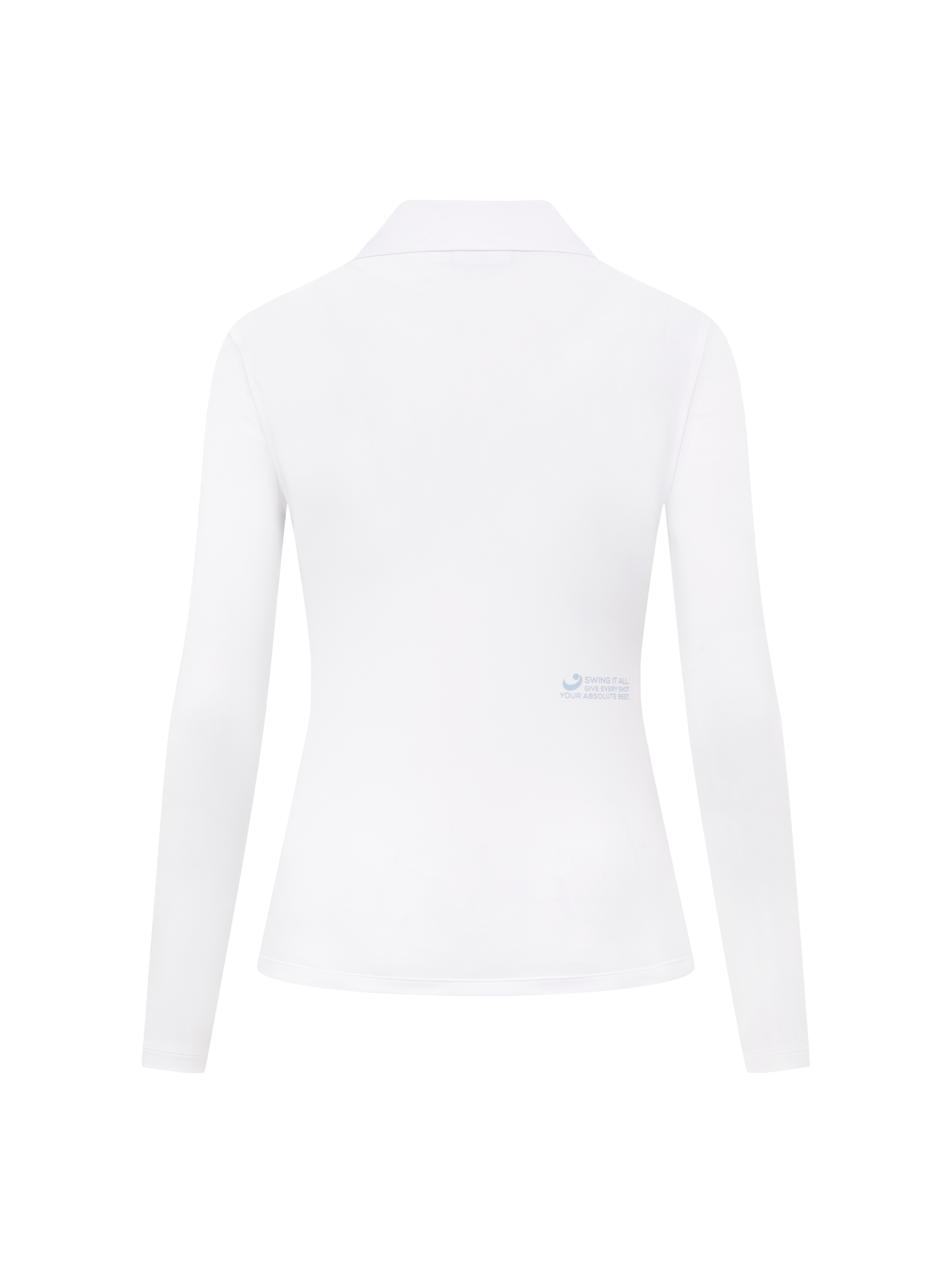 Zoey Top - White Blue