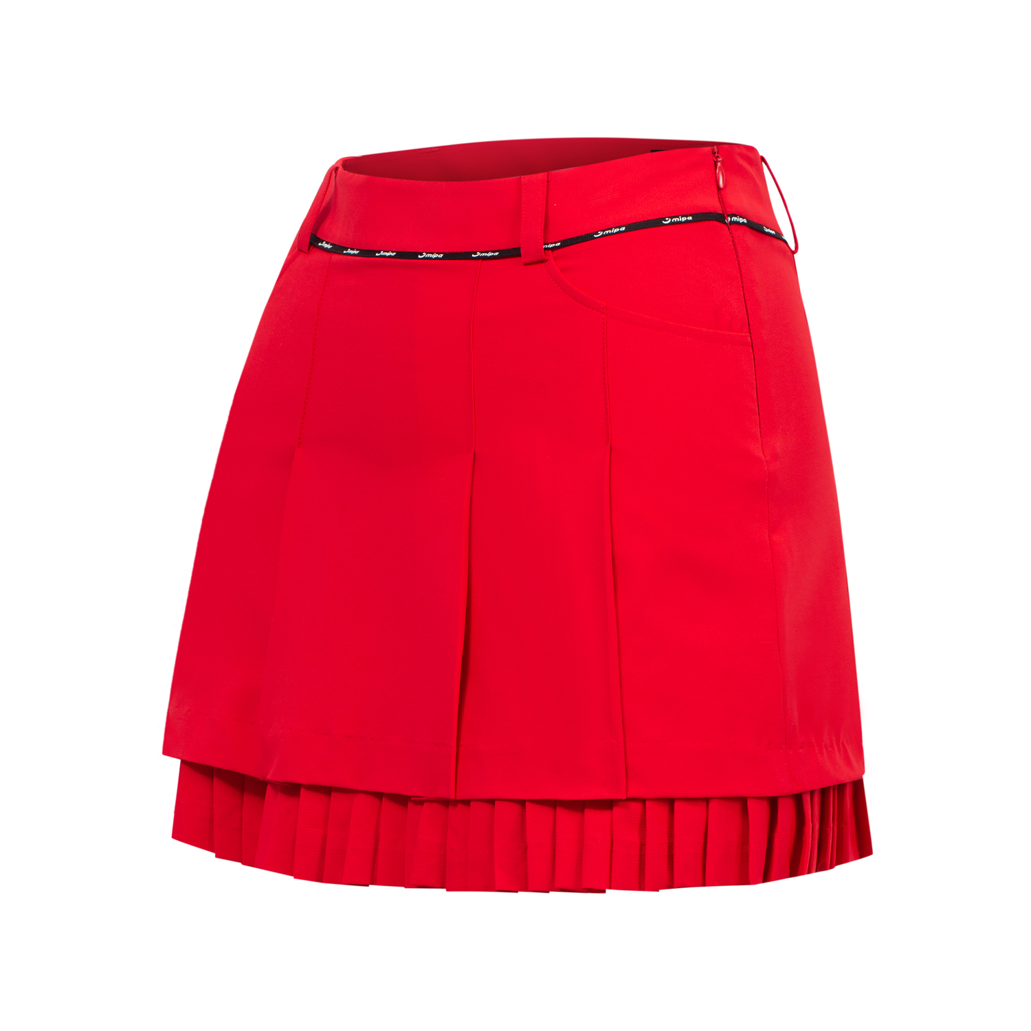 Red Serena Skirt