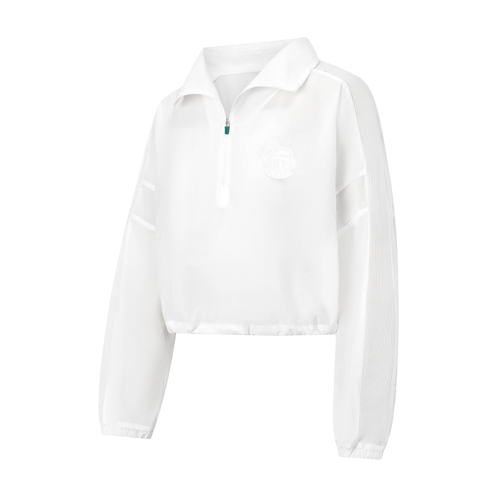 Farah Jacket - White Green