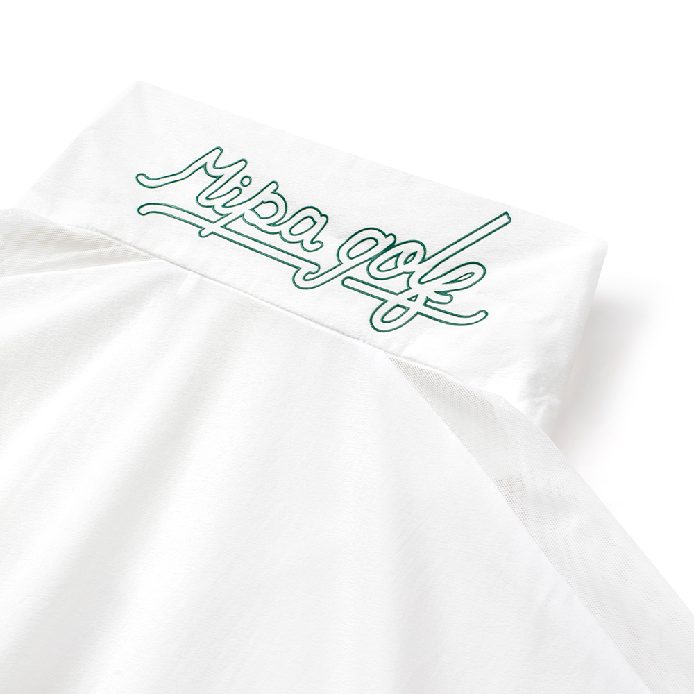 Farah Jacket - White Green