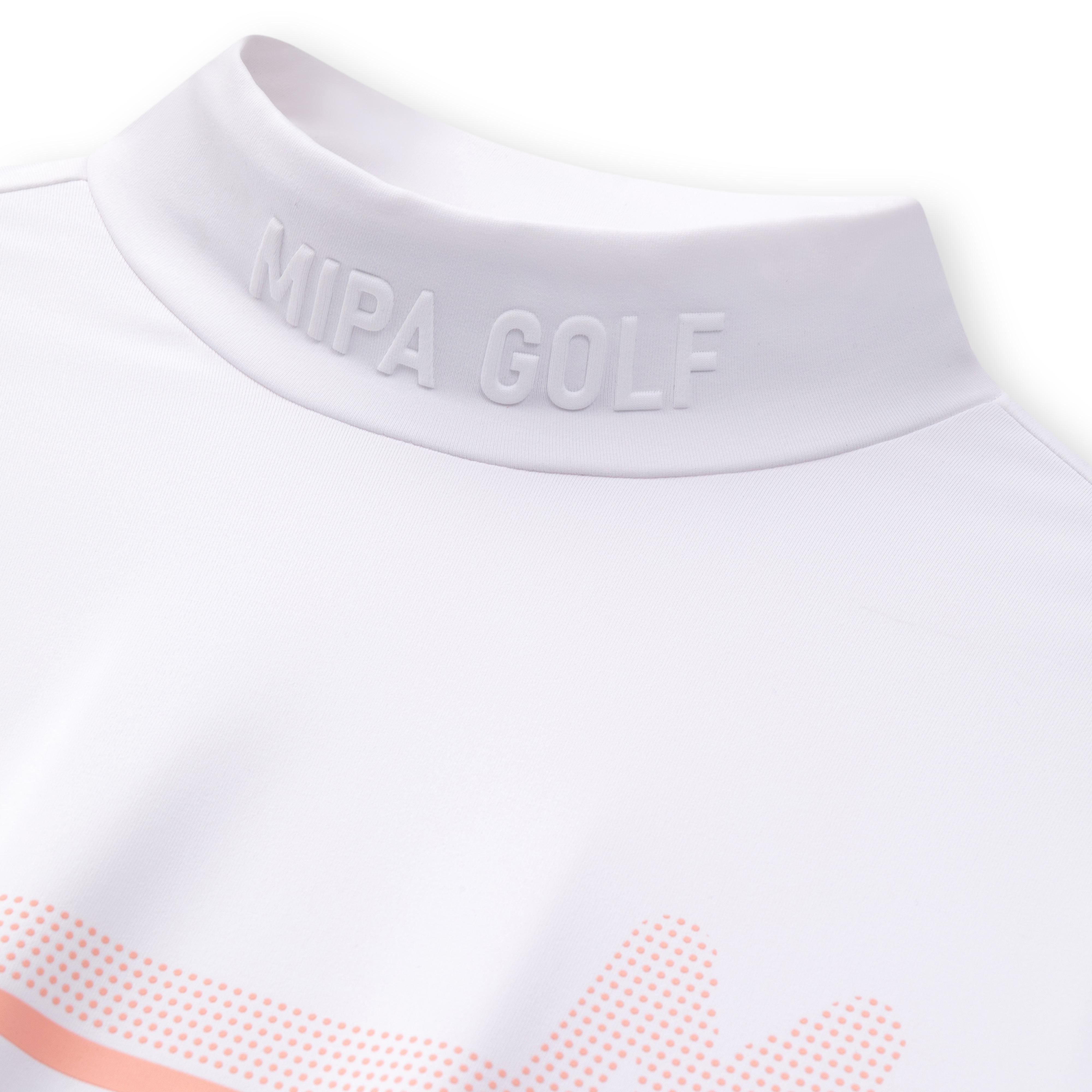 Drone Top - White Orange