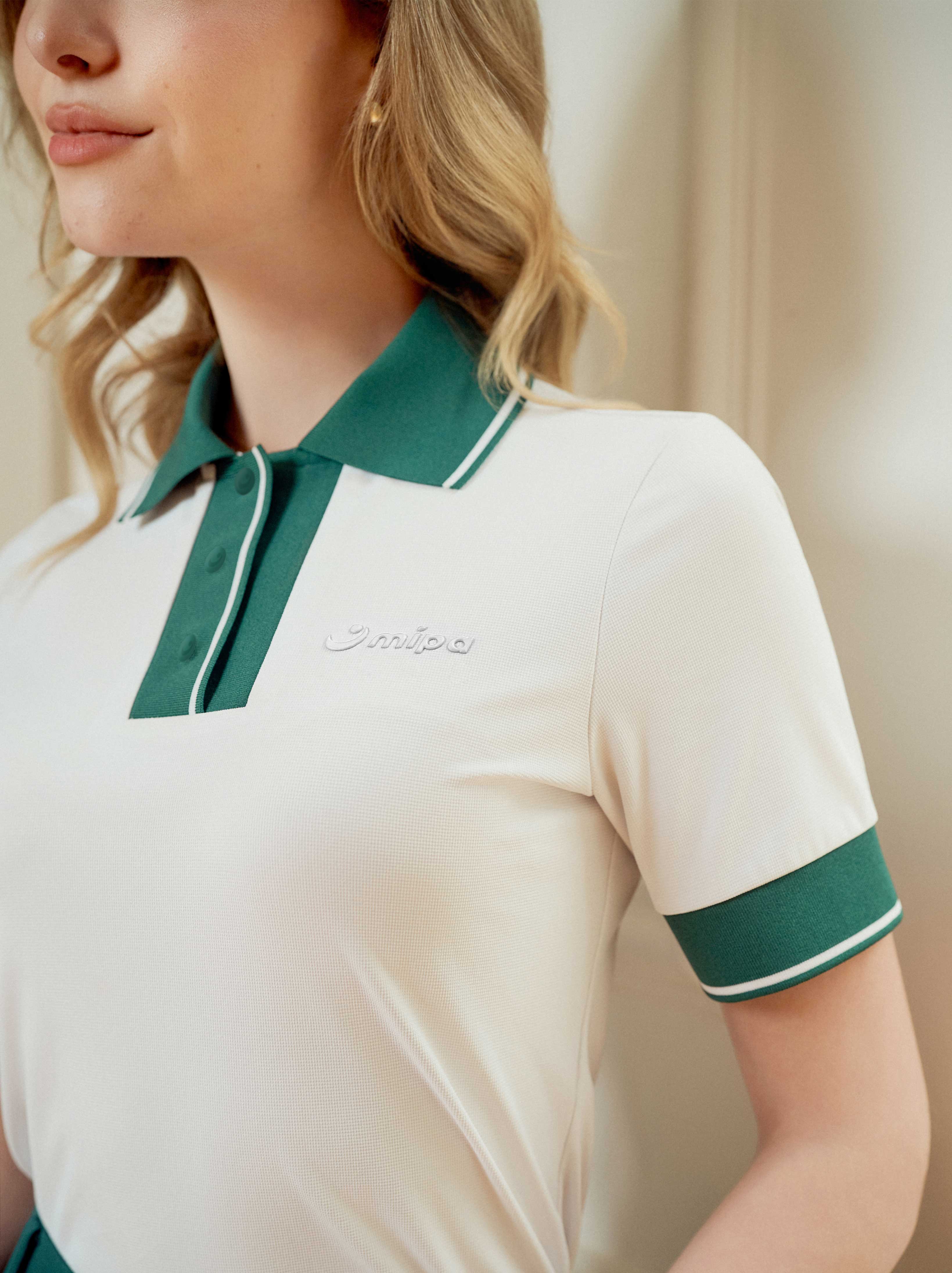 Alice Top - White Green
