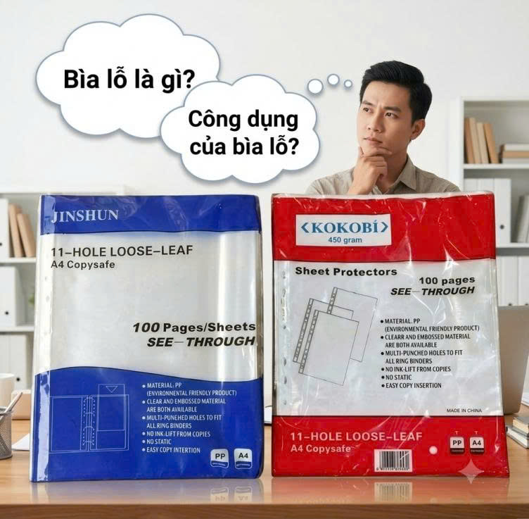 Bìa Lỗ Giá Sỉ Chất Lượng – Nguồn Hàng Văn Phòng Phẩm Cho Đại Lý