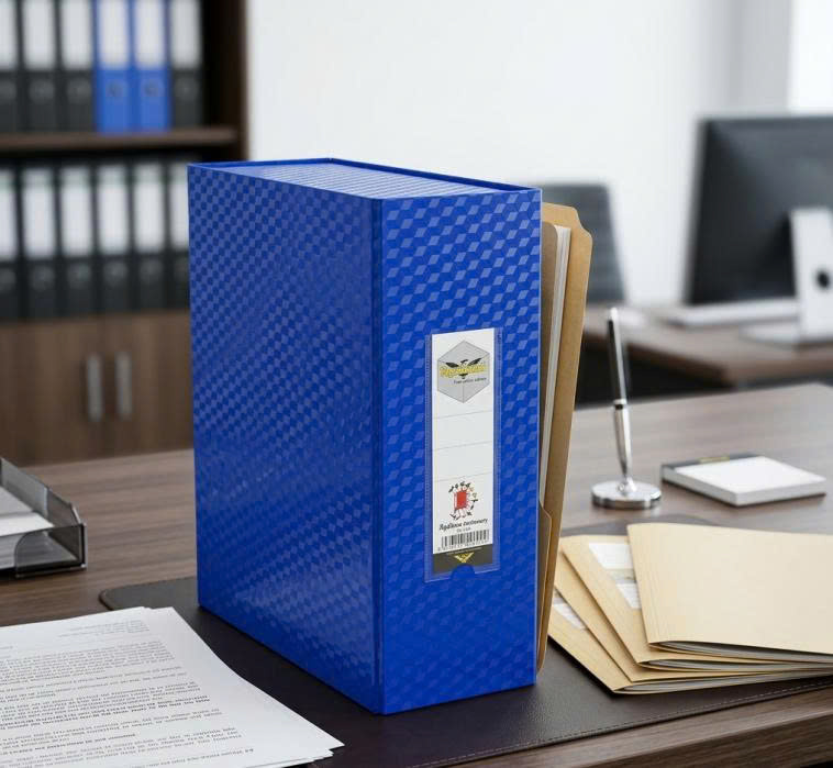 Bìa Hộp Lưu Trữ Hồ Sơ – Giải Pháp Quản Lý Tài Liệu Gọn Gàng Và Chuyên Nghiệp - VPP Năng Động