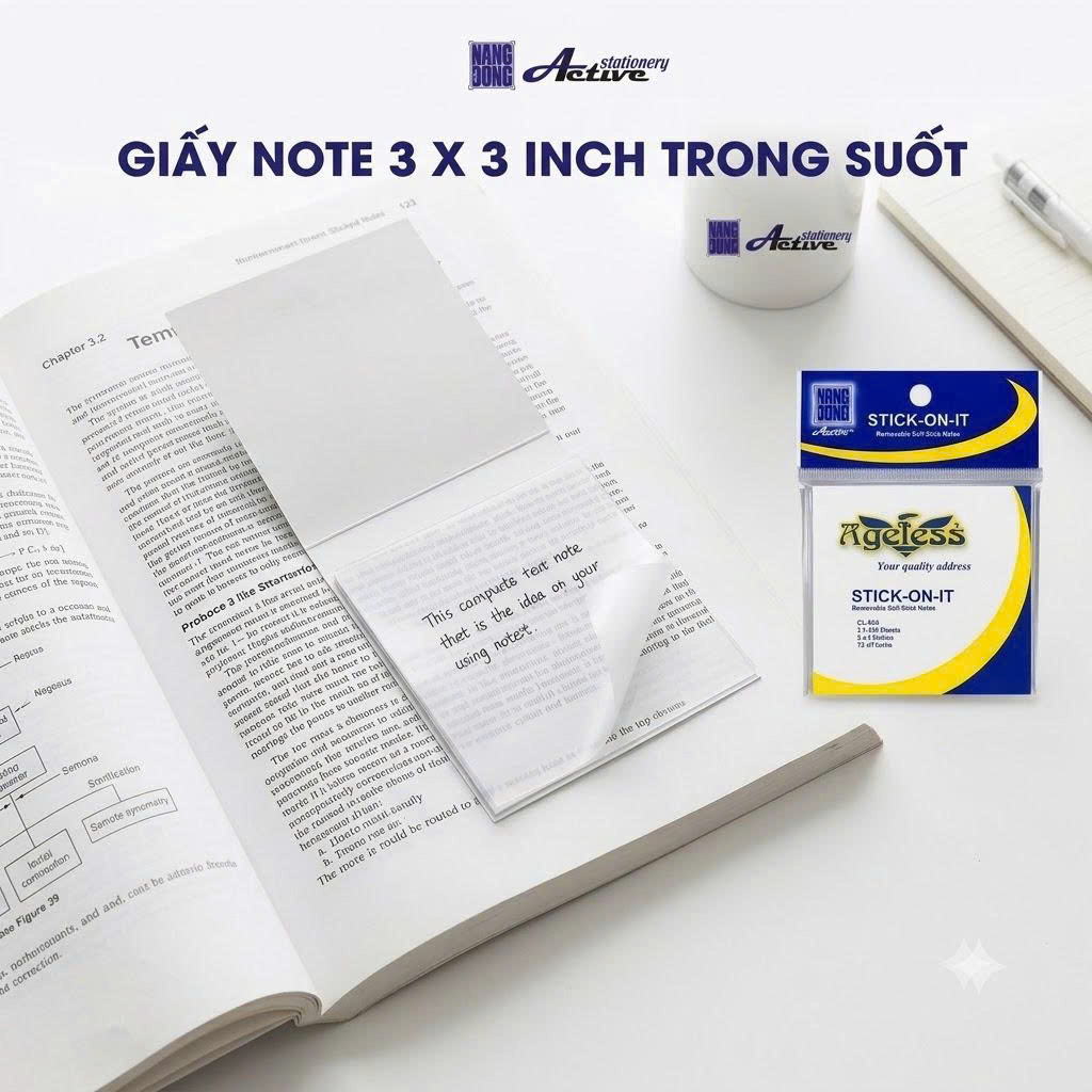 Giấy note trong suốt là gì? Công dụng và cách sử dụng