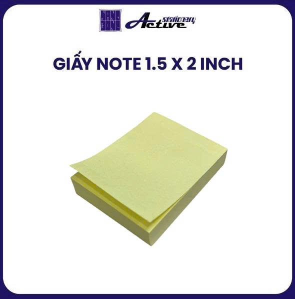 Giấy Note 1,5 x 2