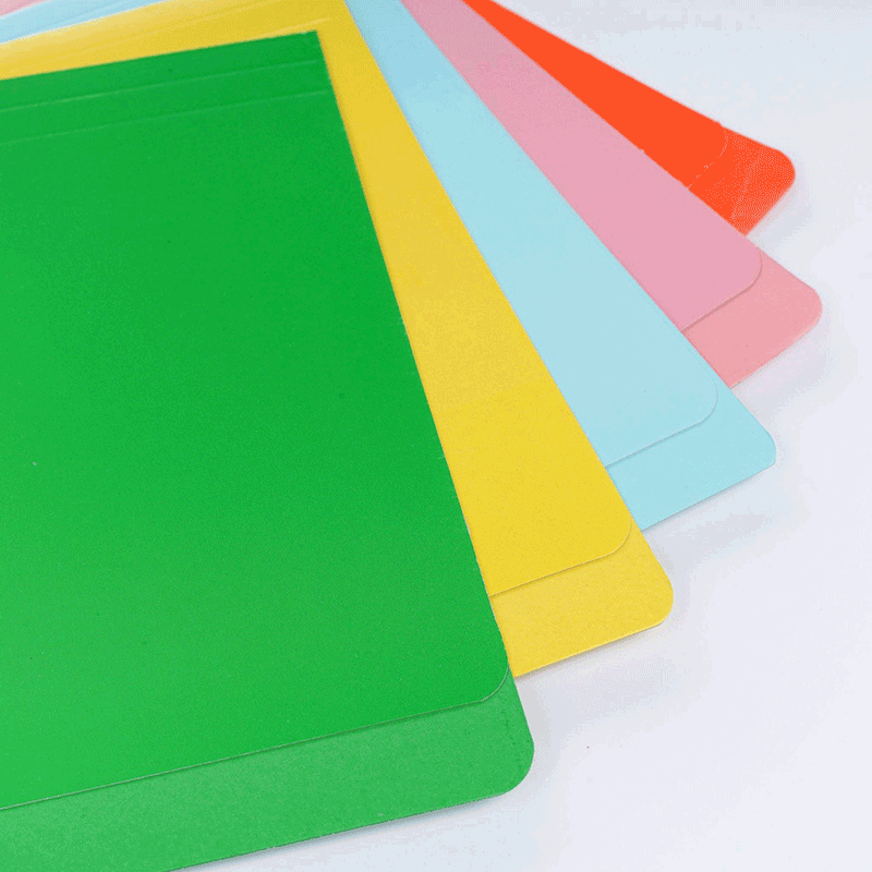 Bìa Acco giấy màu lá