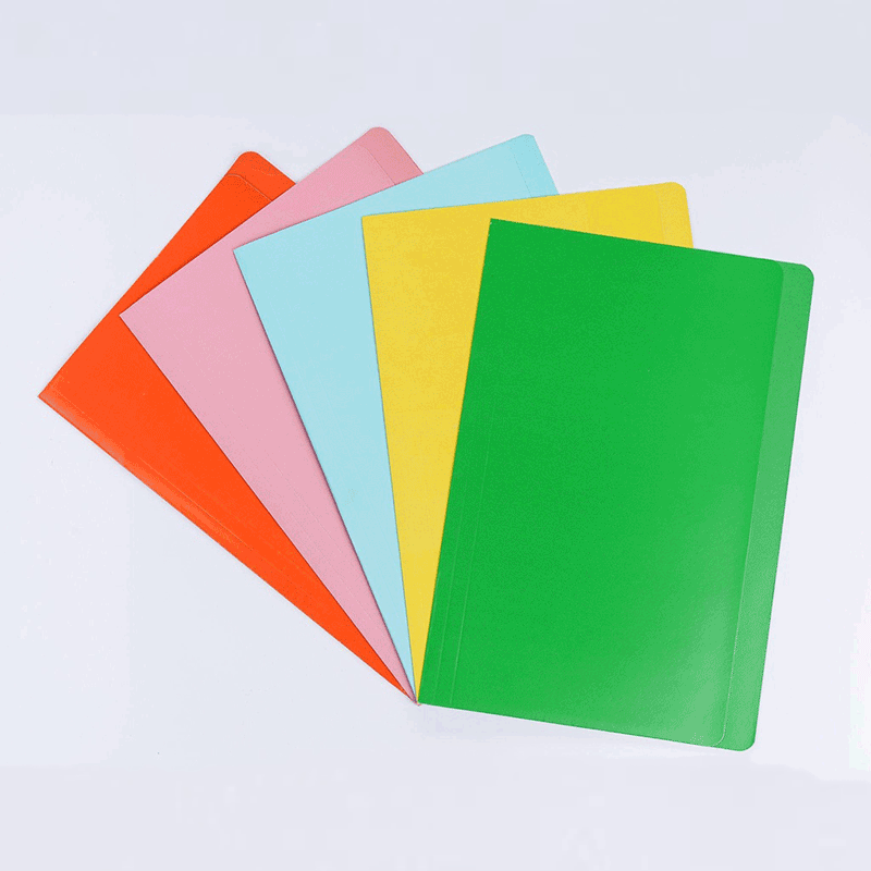 Bìa Acco giấy màu lá