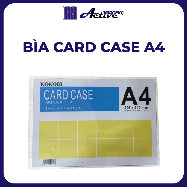 Bìa Card Case A4
