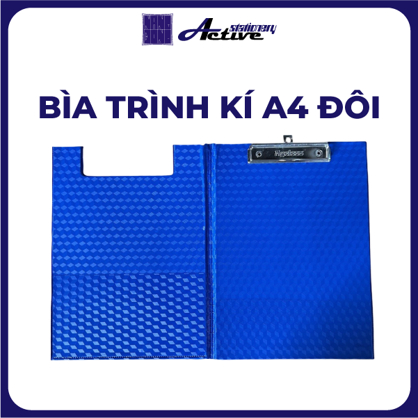 Bìa Trình Ký Đôi A4