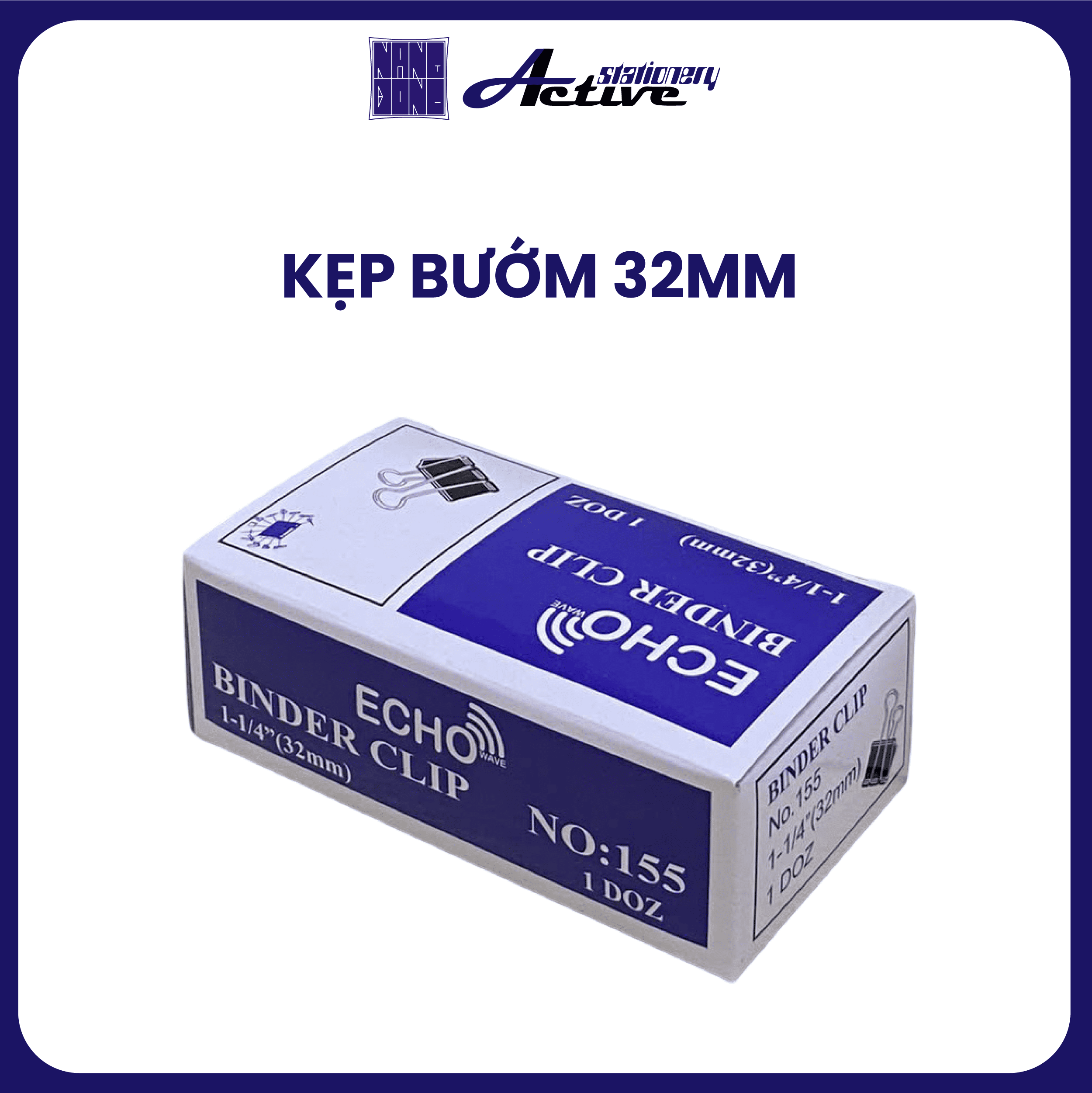 Kẹp Bướm Echo 32mm