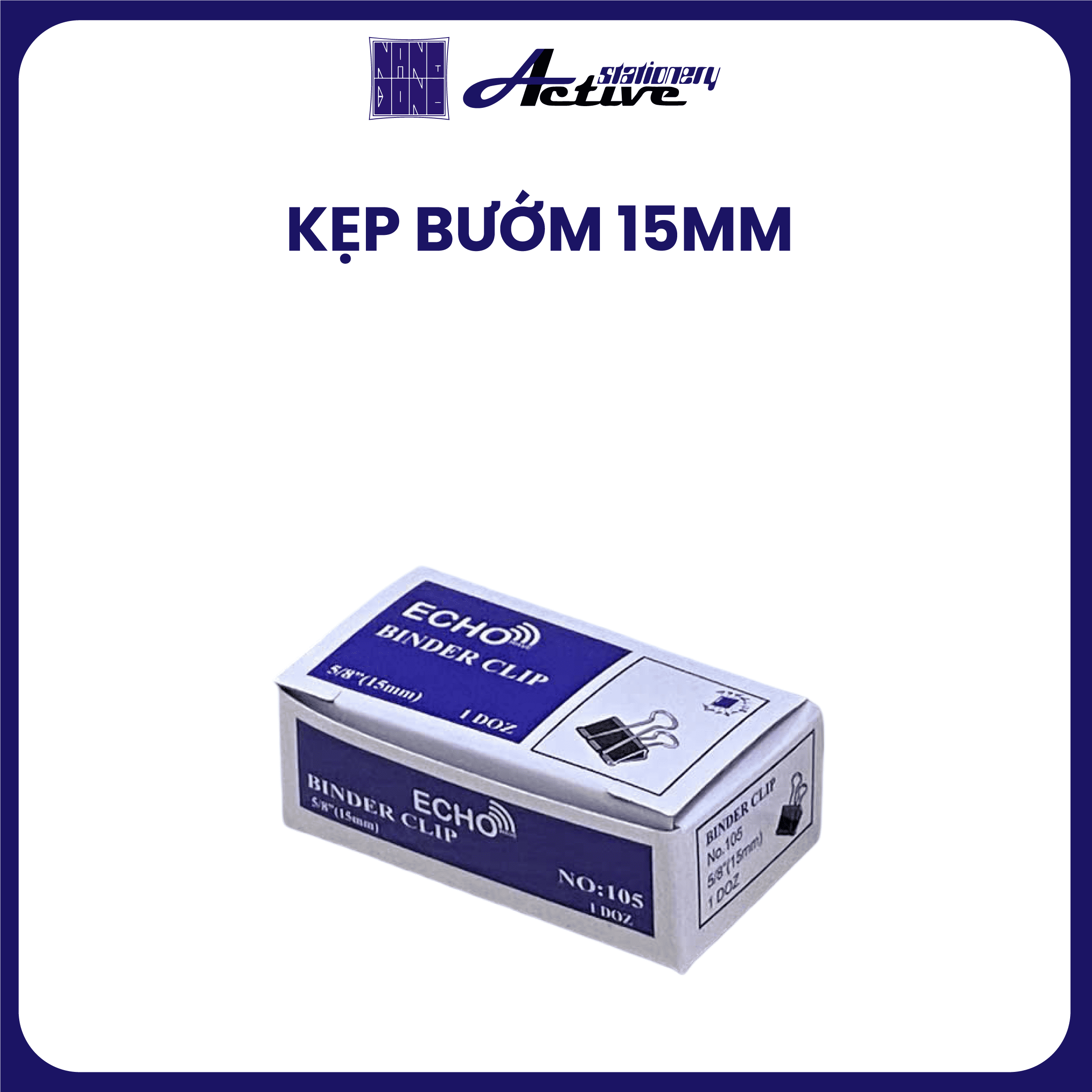 Kẹp Bướm Echo 15mm