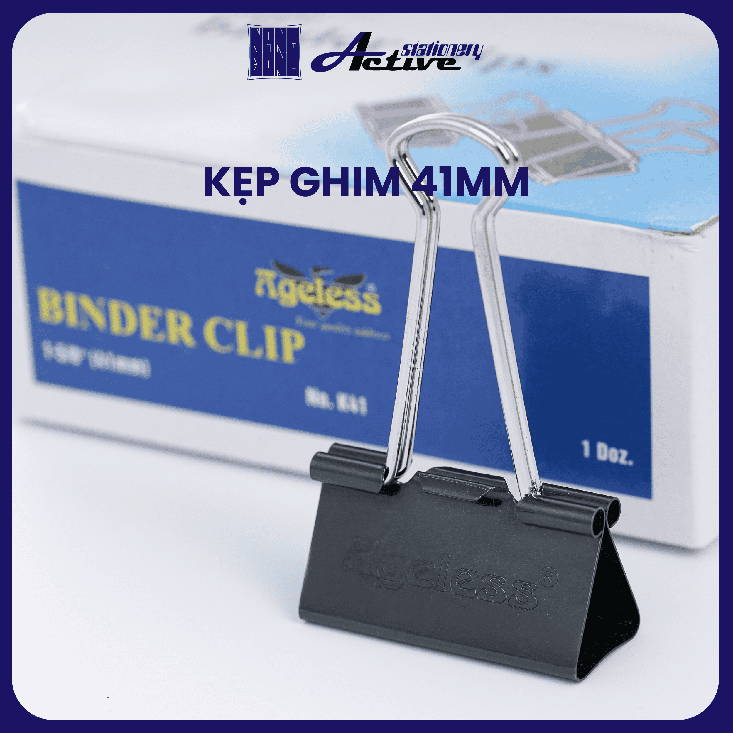 Kẹp Bướm Ageless 41mm