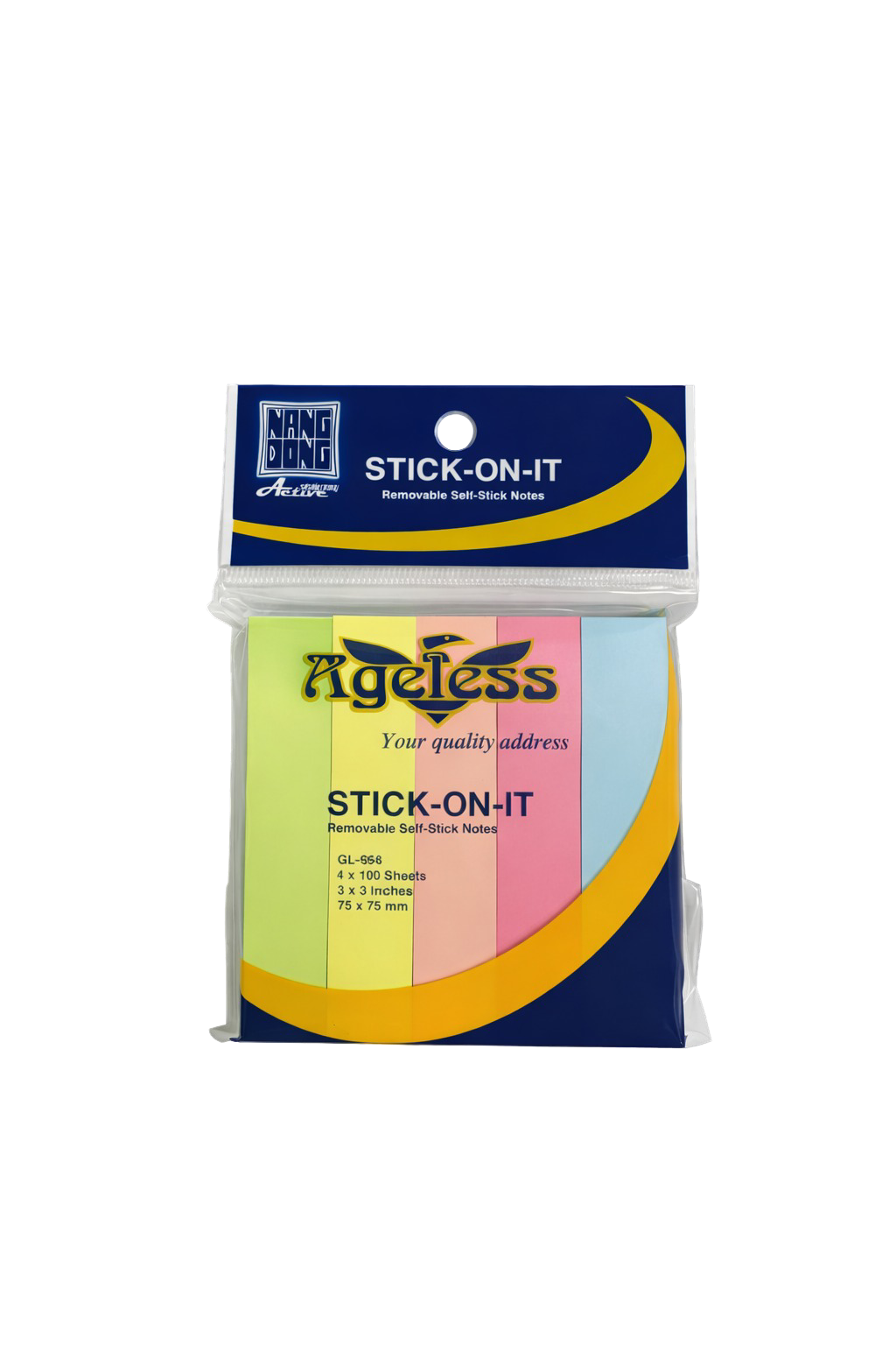 GIẤY NOTE 3 x 3 - 5 MÀU