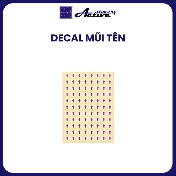Decal Mũi Tên