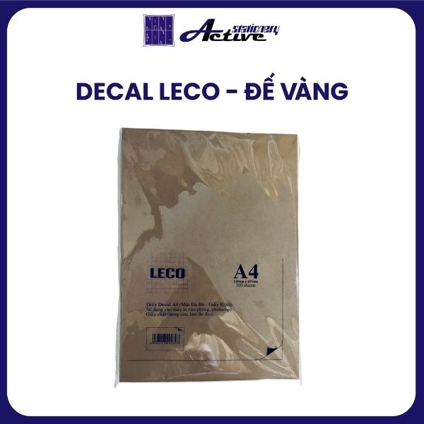 Decal A4 Leco - Da bò