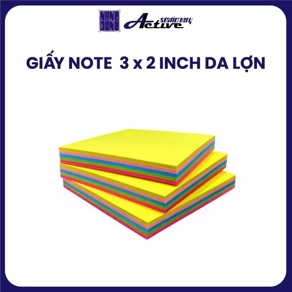 Giấy Note Da Lợn - 3 x 2