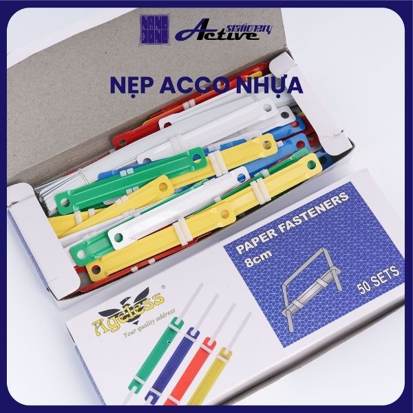 Nẹp Acco nhựa Ageless