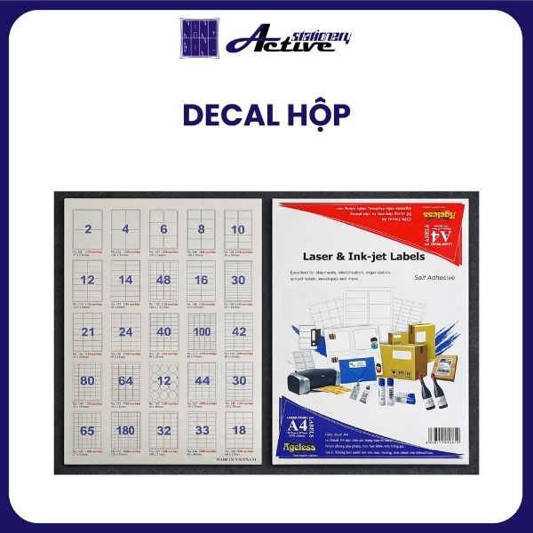Decal Hộp