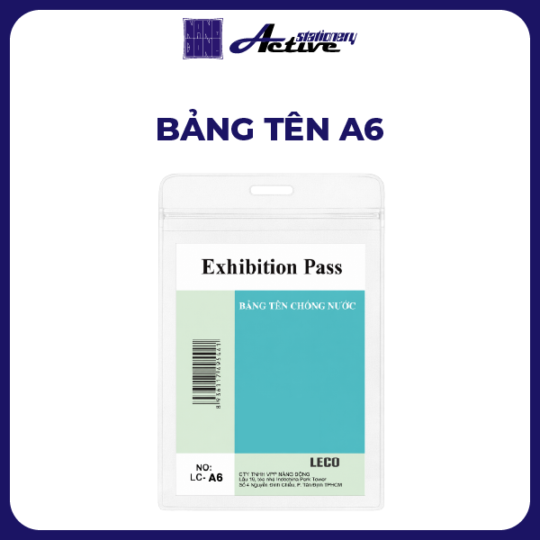 Bảng tên A6