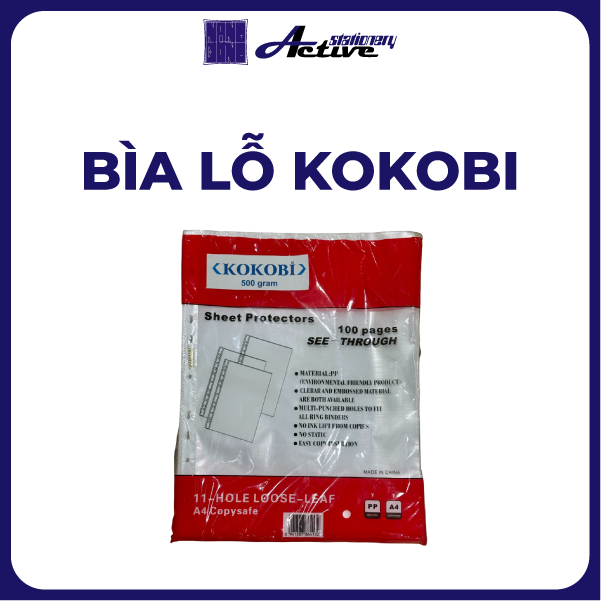 Bìa lỗ đỏ 600gr