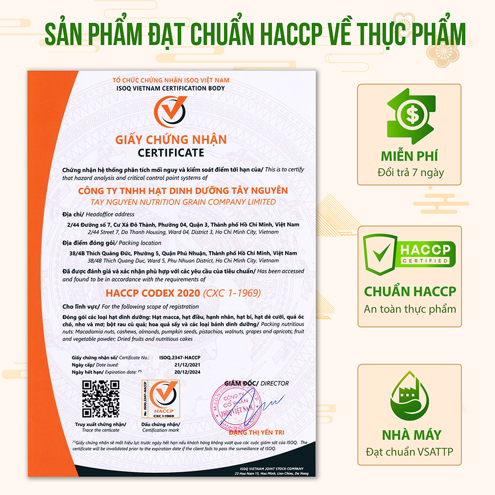 Nam việt quất sấy khô TANU NUTS, nam việt quất không đường Mỹ ăn kiêng, giảm cân