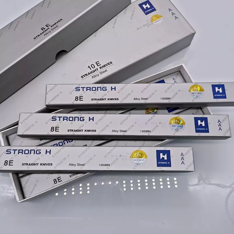 Dao máy cắt vải đứng nhãn Strong H tem vàng loại xịn ( Tá 12 chiếc)