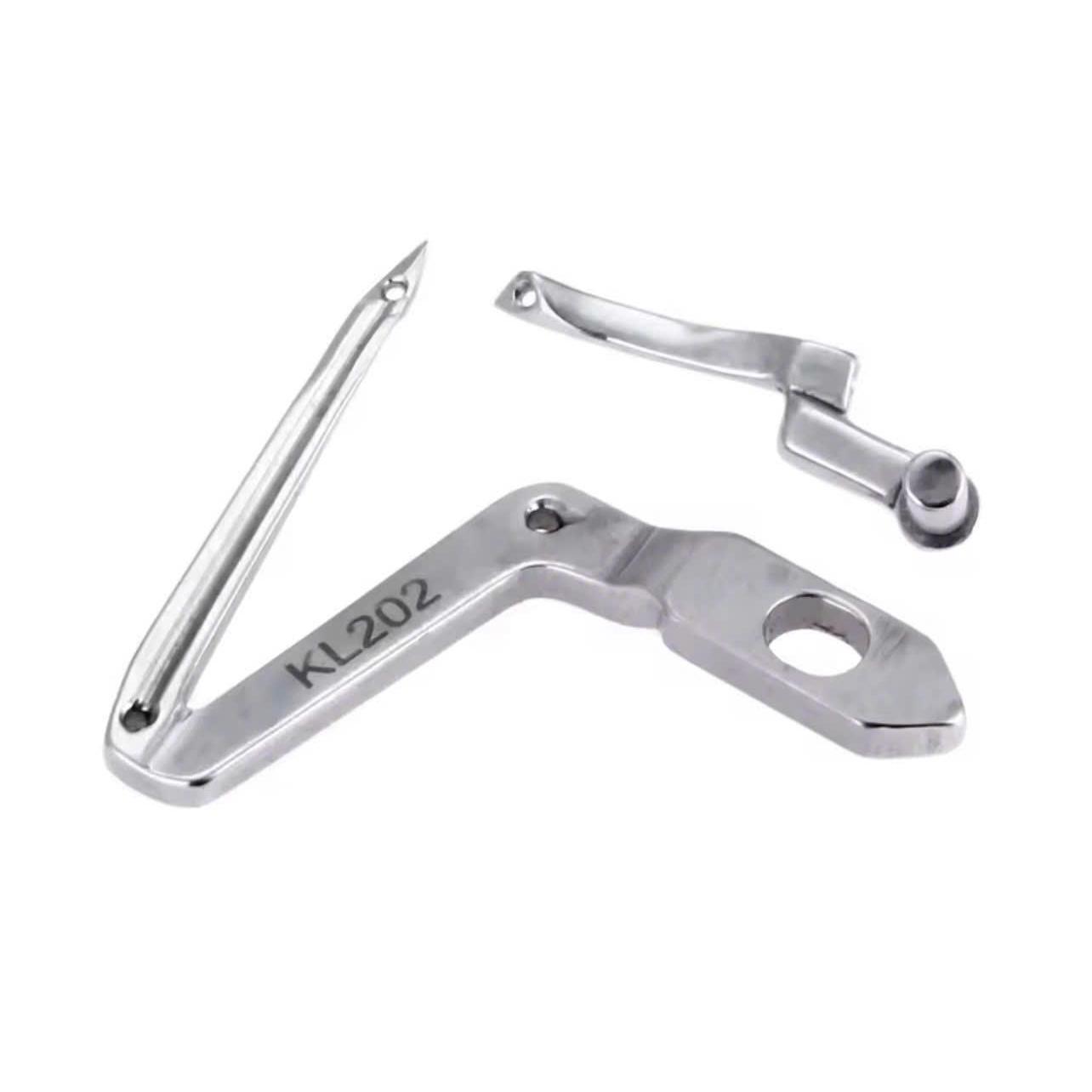 Móc dưới KL202, Móc trên LP226,KM203 dùng cho máy vắt sổ Siruba 4,5 chỉ 747K, 757K (máy đời K) cẳng cao