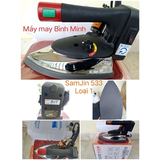 Bàn là, bàn ủi hơi nước Công nghiệp Samjin 533 ( TẶNG KÈM TẤT LÀ )