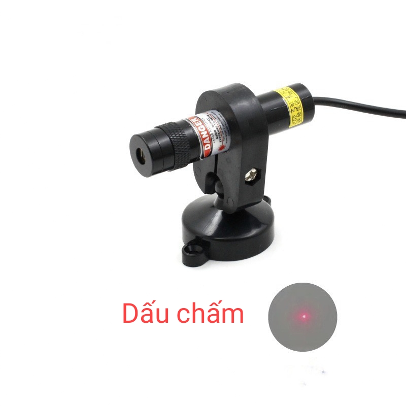 Đèn laze dấu cộng và dấu trừ ngành may