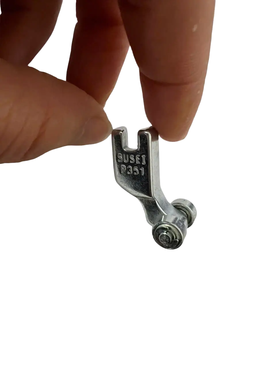 Chân vịt may dưỡng, gá P351 BÁNH XE BÉ bản nhỏ dùng cho máy may 1 kim công nghiệp (GIÁ 1 CÁI)