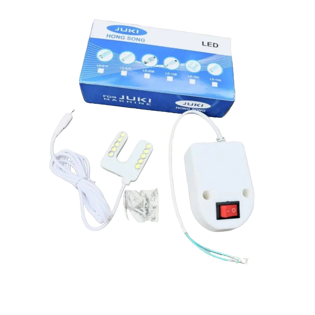 Bộ đèn led chữ U, NGÓN dùng cho máy may 1 kim công nghiệp