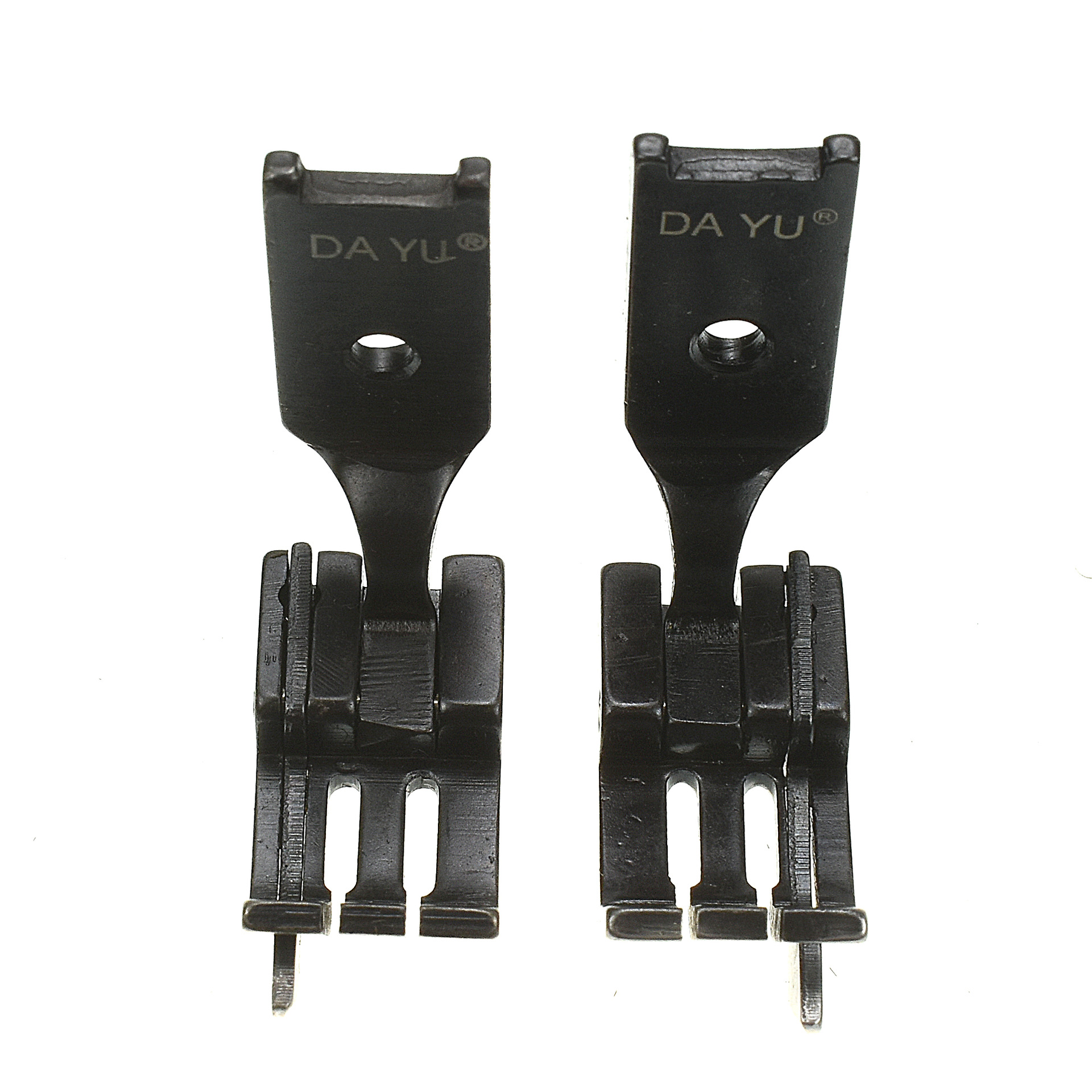 Chân vịt S570 DAYU MÍ 2 KIM TRÁI, PHẢI được dùng cho máy 2 kim công nghiệp LOẠI XỊN (giá 1 cái)