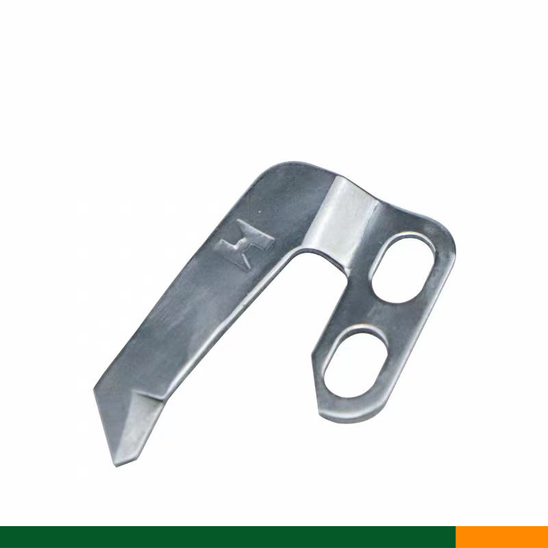 Dao cắt chỉ 1 kim JUKI 8700-7 dao động 110-40052, dao tĩnh D2406-555, yếm dao 110-40201 strongh tem vàng (GIÁ 1 Cái)