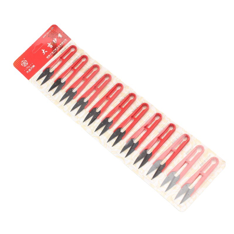 combo 12 cái Kéo bấm chỉ DJ-107. siêu sắc bén