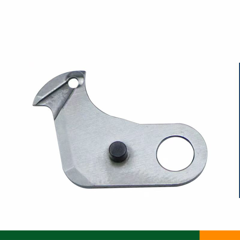 Dao cắt chỉ 1 kim JUKI 8700-7 dao động 110-40052, dao tĩnh D2406-555, yếm dao 110-40201 strongh tem vàng (GIÁ 1 Cái)
