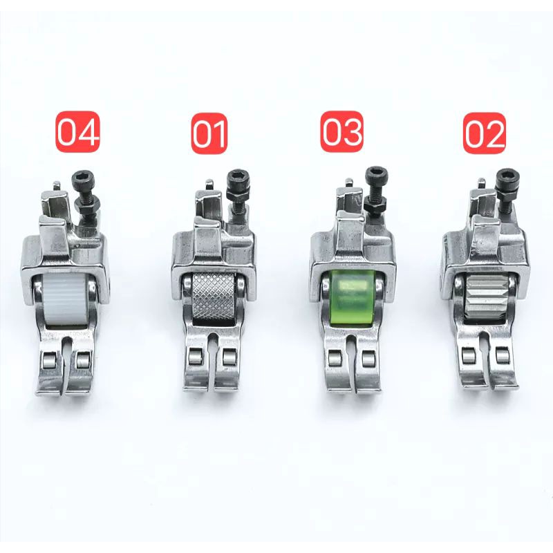 Chân vịt chống nhăn 3 BÁNH XE dùng cho máy 1 kim công nghiệp Jack, sirubar, juki,...