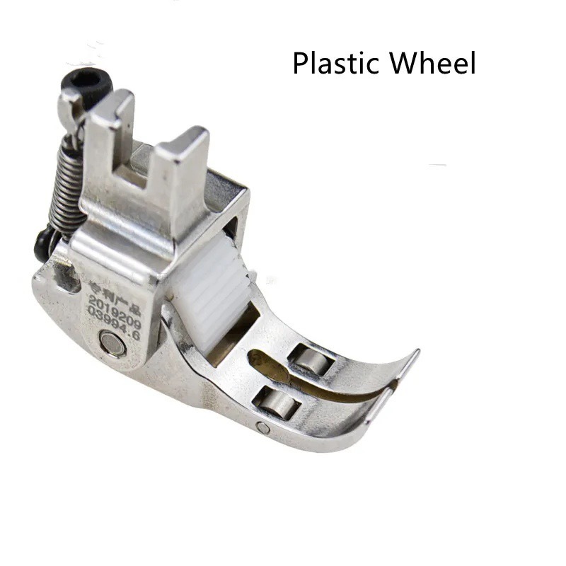 Chân vịt chống nhăn 3 BÁNH XE dùng cho máy 1 kim công nghiệp Jack, sirubar, juki,...