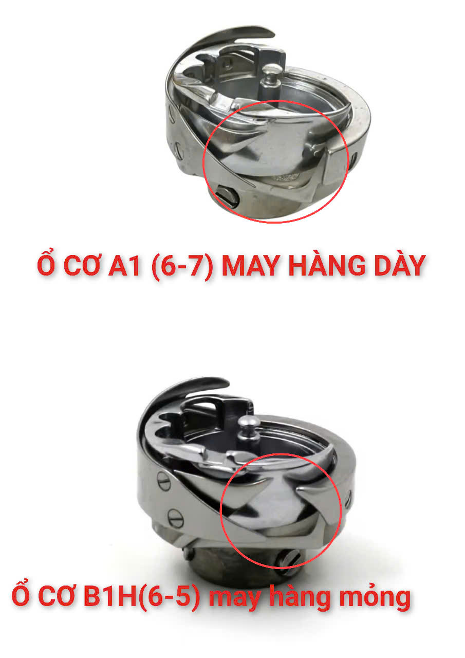 Ổ XINWU máy 1 kim Ổ TO máy CƠ 340 dùng cho máy lập trình, jack, juki,..(giá 1 cái)