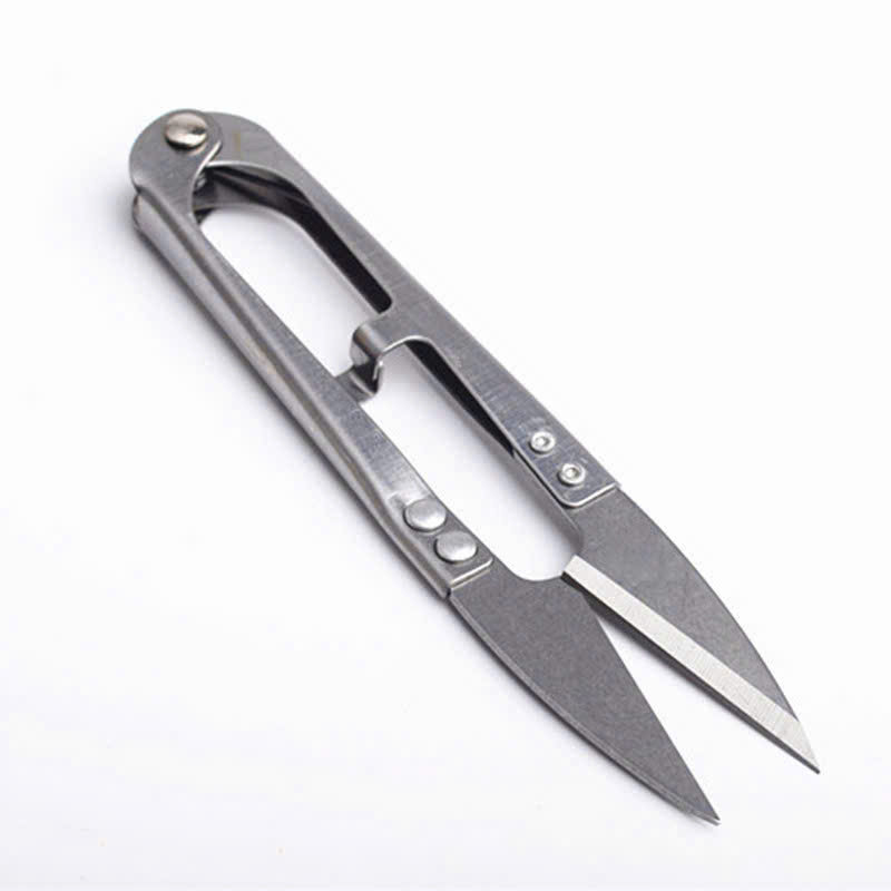 Kéo bấm chỉ AKTION NHỎ INOX TRẮNG AK-805S, dài 10.8cm siêu sắc, nhỏ gọn