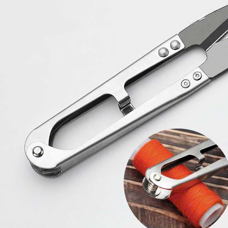 Kéo bấm chỉ AKTION NHỎ INOX TRẮNG AK-805S, dài 10.8cm siêu sắc, nhỏ gọn
